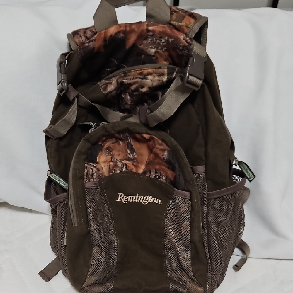 Remington Camouflage and Brown Men's Backpack